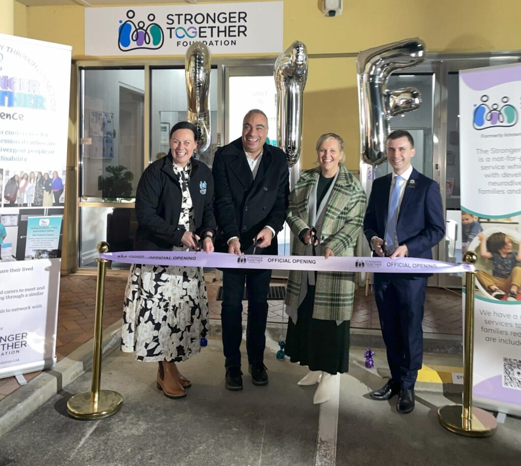 ribbon cutting scaled e1785982982431 Official Opening of the Stronger Together Foundation premises in Castle Hill
